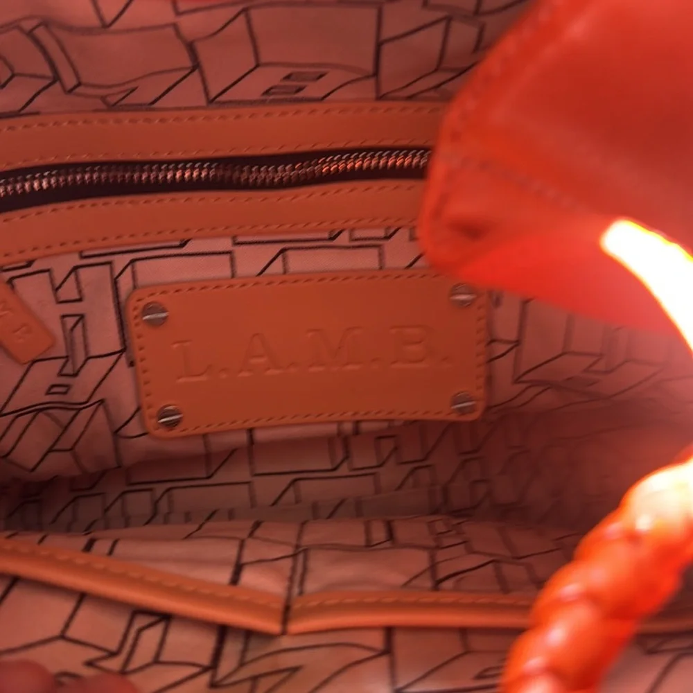 L.a.m.b. Backpack leather.